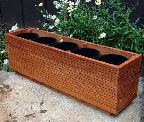 long metal planter box|extra large wood planter box.